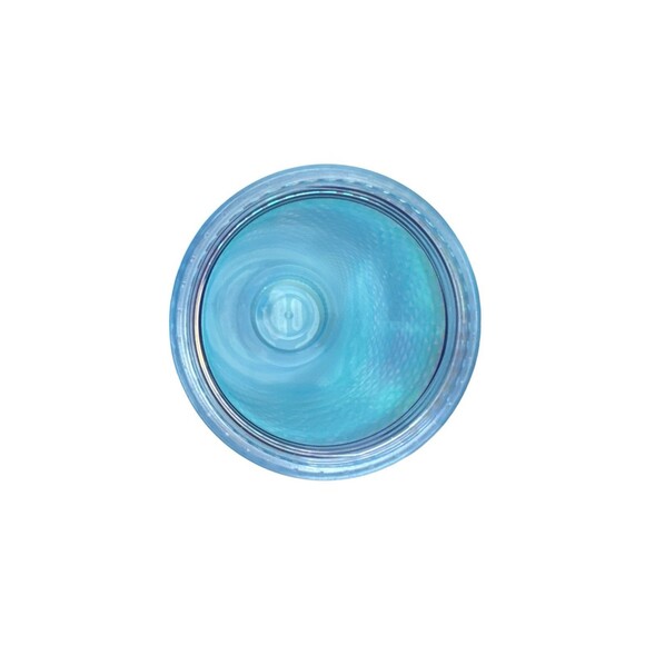 Starbucks Blue Iridescent Studded Tumbler China With Bunny Topper New - Picture 3 of 4